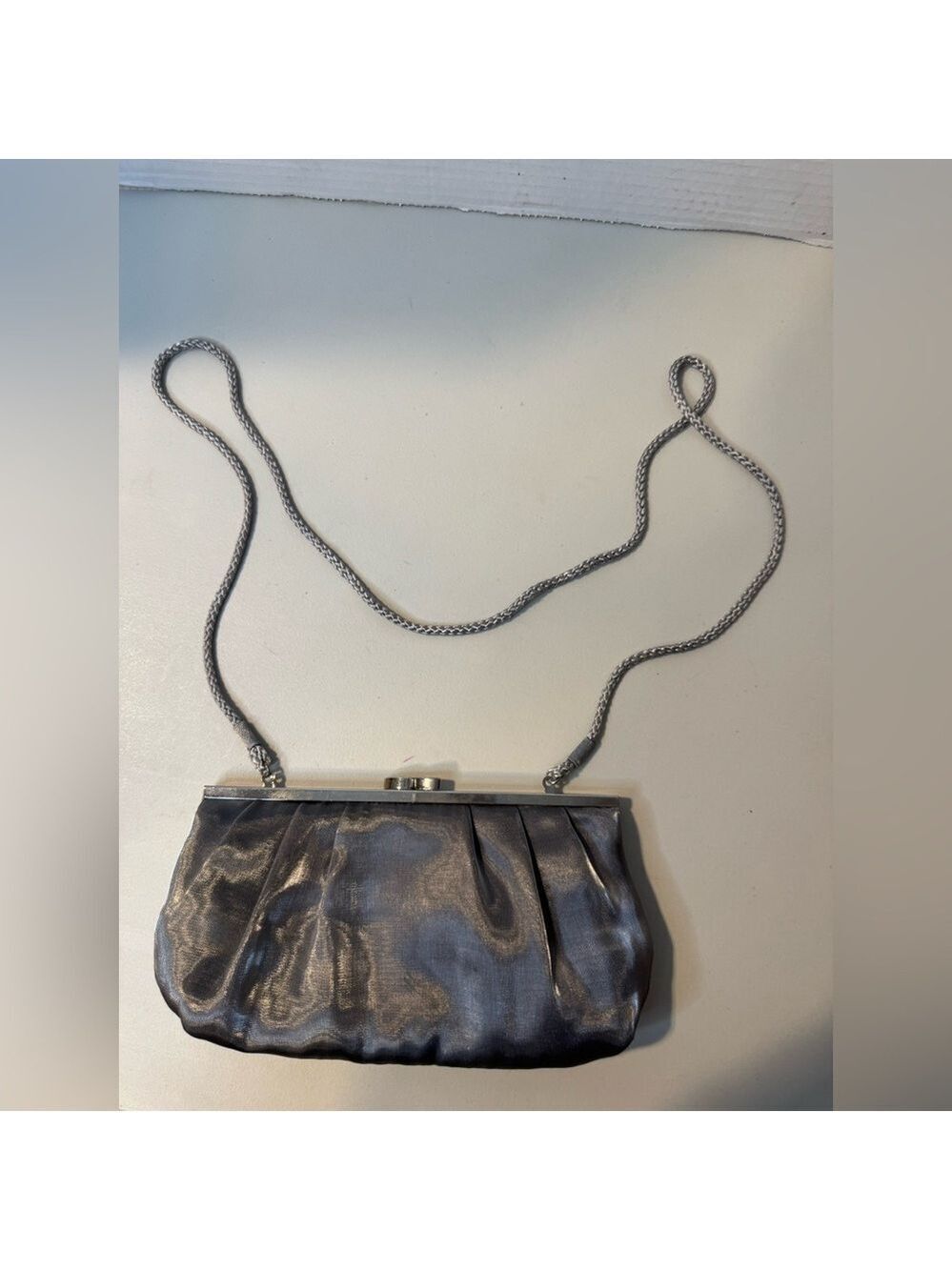 RSVP Silver Evening Clutch